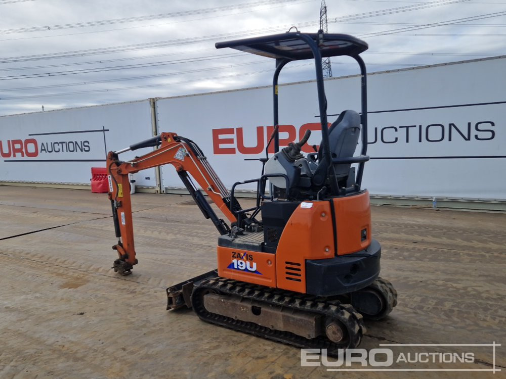 2020 Hitachi ZX19U-6 YR - Minigrävmaskin: bild 3 2020 Hitachi ZX19U-6 YR - Minigrävmaskin: bild 3