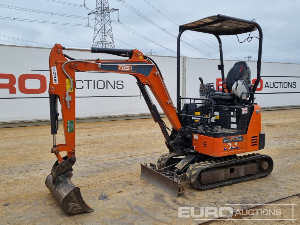 2020 Hitachi ZX19U-6 YR - Minigrävmaskin: bild 1 2020 Hitachi ZX19U-6 YR - Minigrävmaskin: bild 1