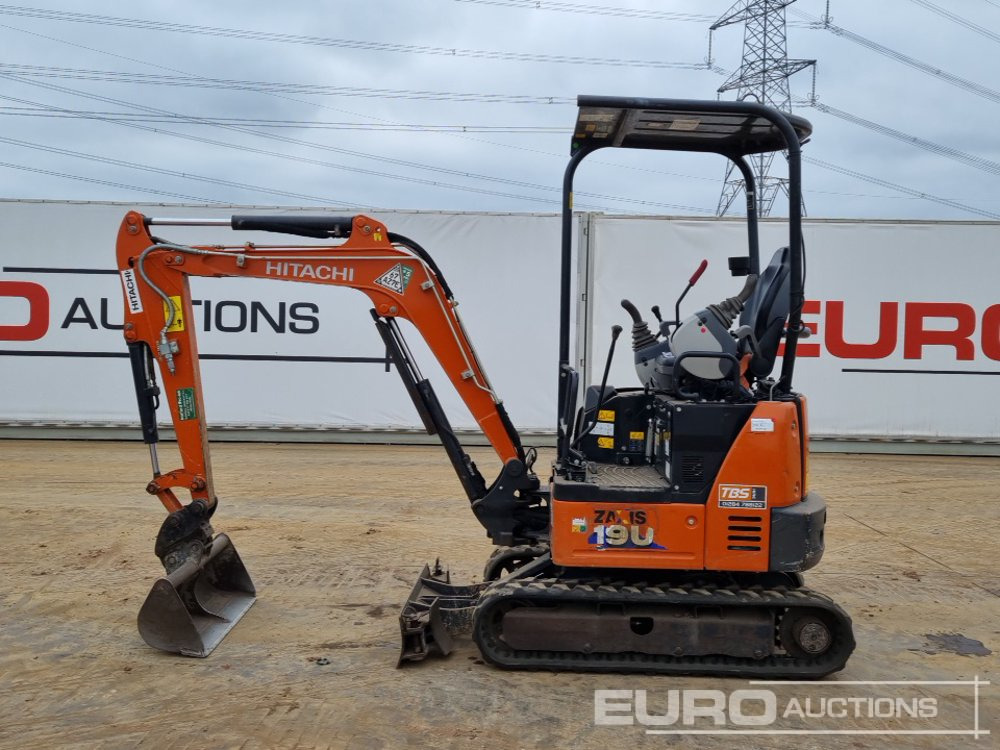 2020 Hitachi ZX19U-6 YR - Minigrävmaskin: bild 2 2020 Hitachi ZX19U-6 YR - Minigrävmaskin: bild 2