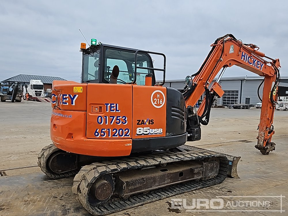2020 Hitachi ZX85USB-6 - Minigrävmaskin: bild 5 2020 Hitachi ZX85USB-6 - Minigrävmaskin: bild 5