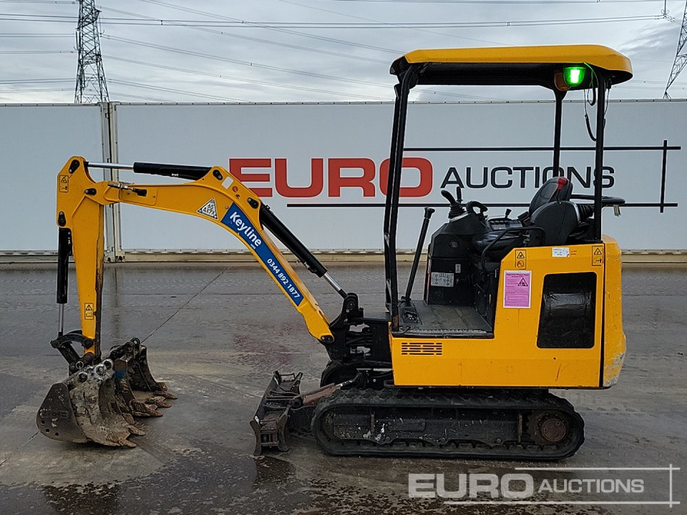 2020 JCB 16C-1 - Minigrävmaskin: bild 2 2020 JCB 16C-1 - Minigrävmaskin: bild 2