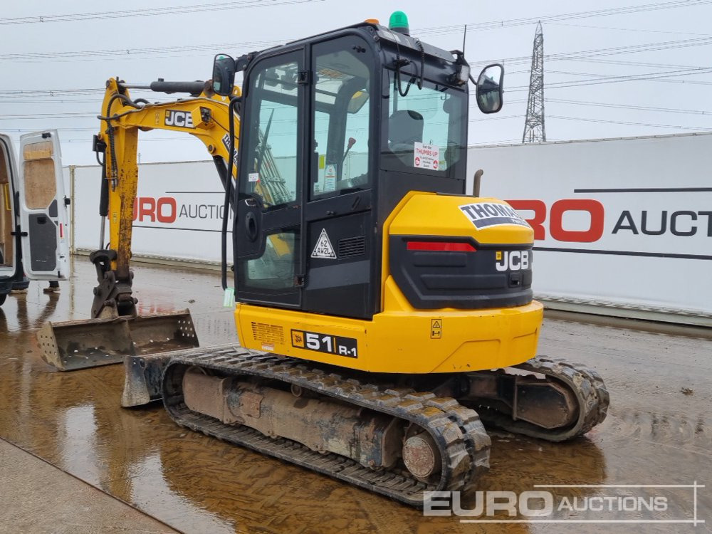2020 JCB 51R-1 - Minigrävmaskin: bild 3 2020 JCB 51R-1 - Minigrävmaskin: bild 3