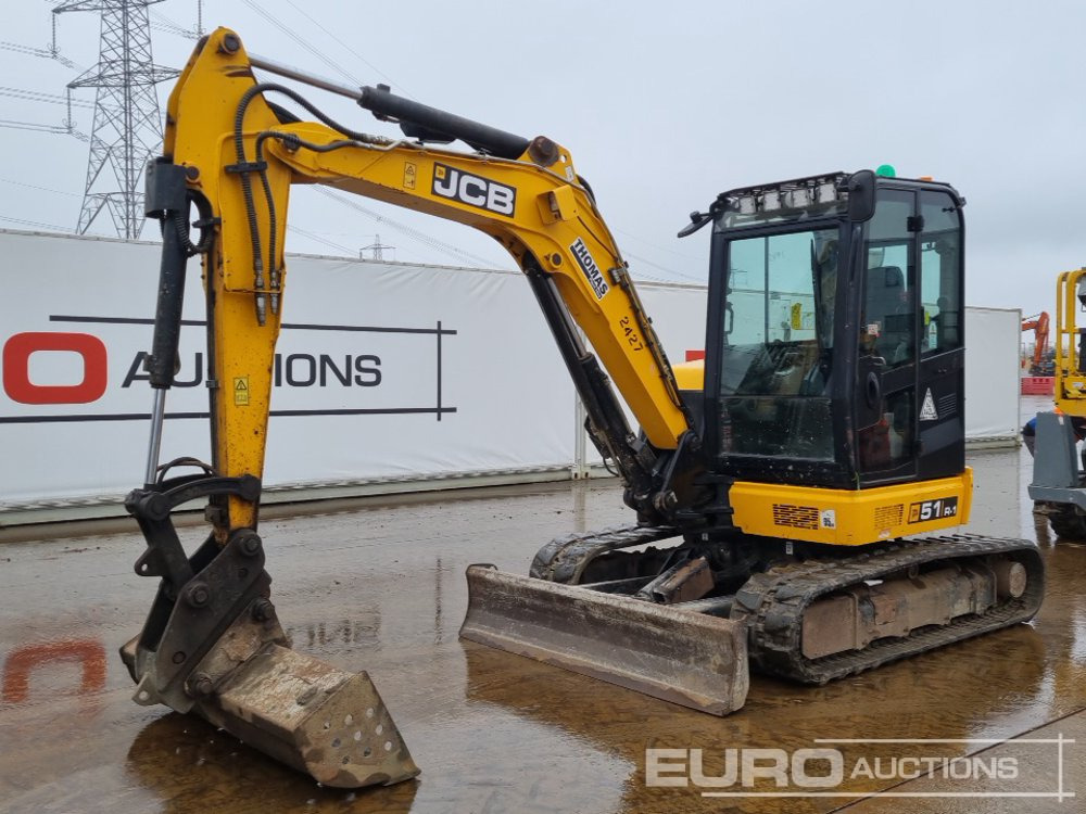 2020 JCB 51R-1 - Minigrävmaskin: bild 1 2020 JCB 51R-1 - Minigrävmaskin: bild 1
