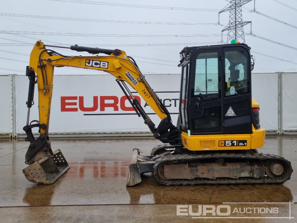 2020 JCB 51R-1 - Minigrävmaskin: bild 2 2020 JCB 51R-1 - Minigrävmaskin: bild 2