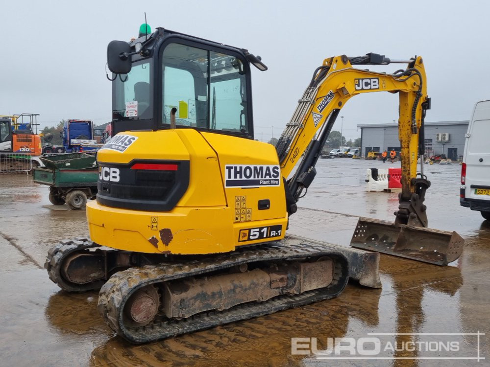 2020 JCB 51R-1 - Minigrävmaskin: bild 5 2020 JCB 51R-1 - Minigrävmaskin: bild 5