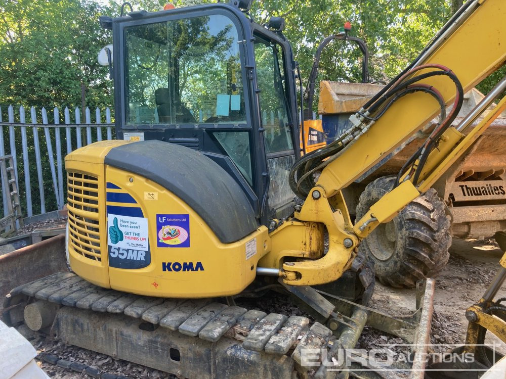 2020 Komatsu PC55MR-5E0 - Minigrävmaskin: bild 2 2020 Komatsu PC55MR-5E0 - Minigrävmaskin: bild 2