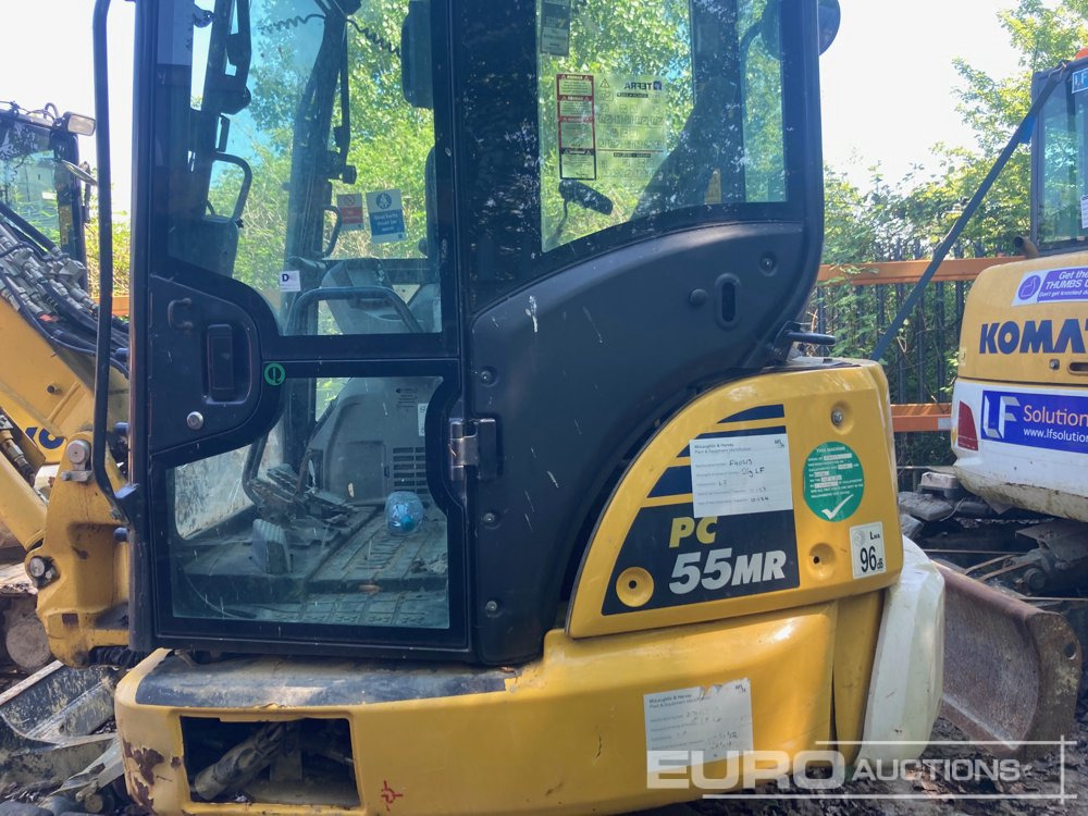 2020 Komatsu PC55MR-5E0 - Minigrävmaskin: bild 3 2020 Komatsu PC55MR-5E0 - Minigrävmaskin: bild 3