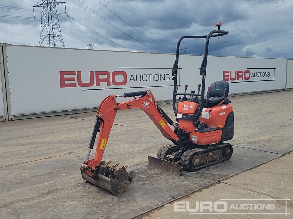 2020 Kubota K008-3 - Minigrävmaskin: bild 1 2020 Kubota K008-3 - Minigrävmaskin: bild 1