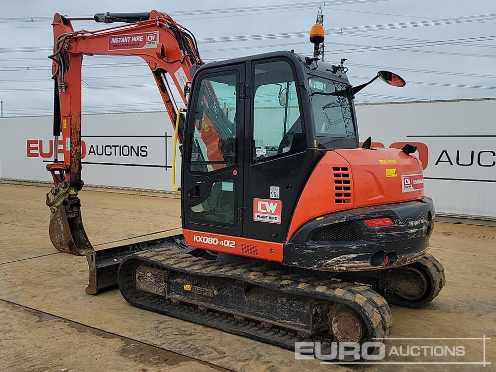 2020 Kubota KX080-4A2 - Minigrävmaskin: bild 3 2020 Kubota KX080-4A2 - Minigrävmaskin: bild 3