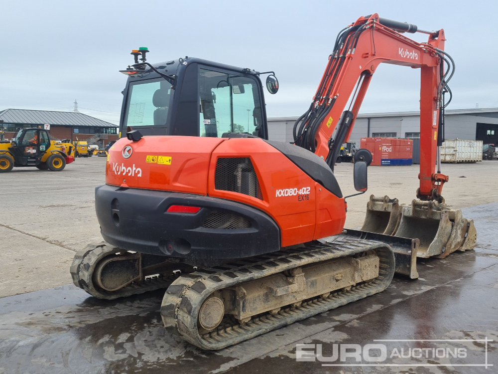 2020 Kubota KX080-4A2 - Minigrävmaskin: bild 5 2020 Kubota KX080-4A2 - Minigrävmaskin: bild 5