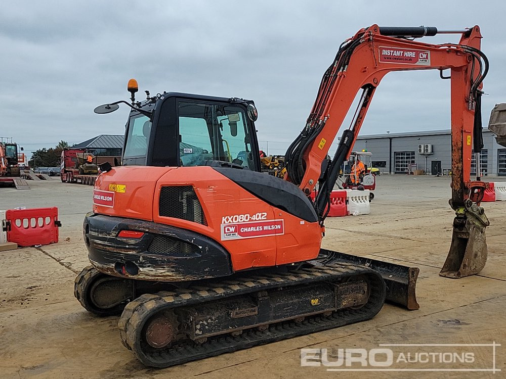 2020 Kubota KX080-4A2 - Minigrävmaskin: bild 5 2020 Kubota KX080-4A2 - Minigrävmaskin: bild 5