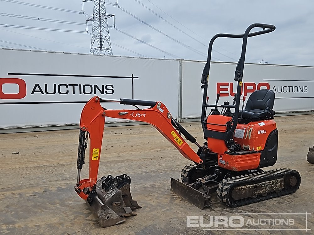 2020 Kubota U10-3 - Minigrävmaskin: bild 1 2020 Kubota U10-3 - Minigrävmaskin: bild 1