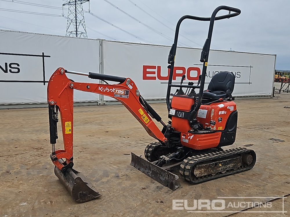 2020 Kubota U10-3 - Minigrävmaskin: bild 1 2020 Kubota U10-3 - Minigrävmaskin: bild 1
