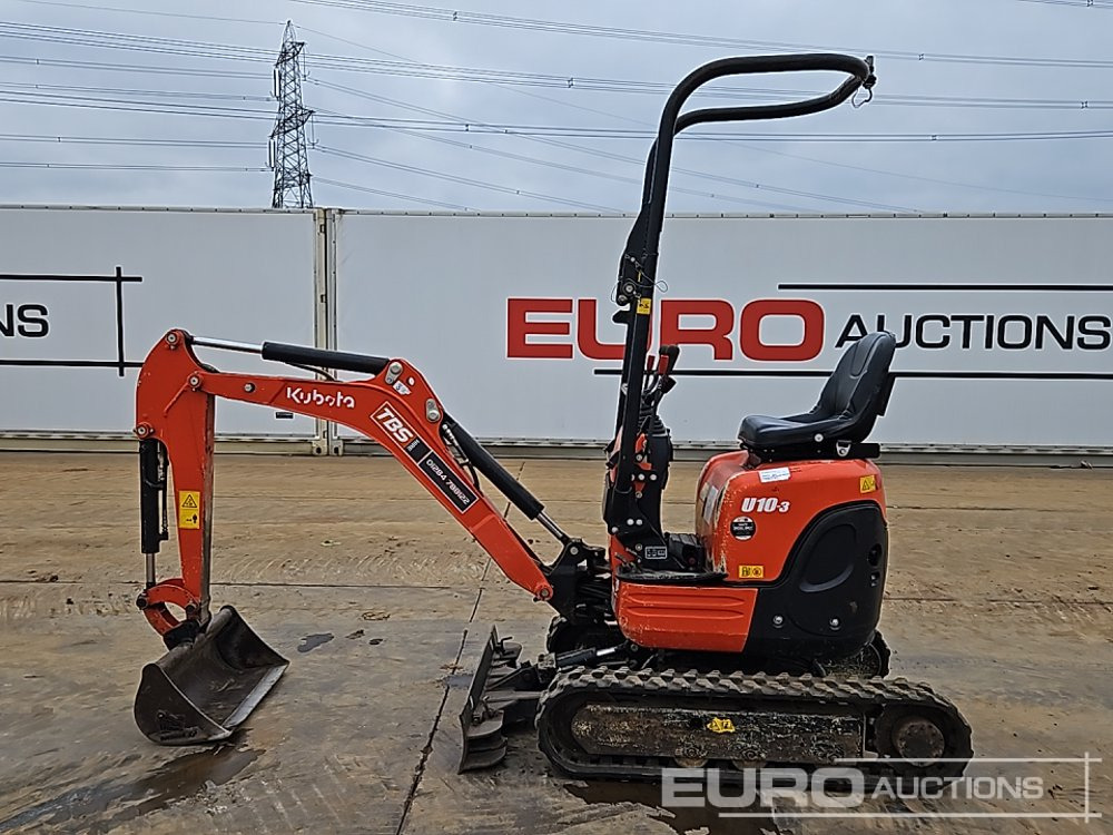 2020 Kubota U10-3 - Minigrävmaskin: bild 2 2020 Kubota U10-3 - Minigrävmaskin: bild 2