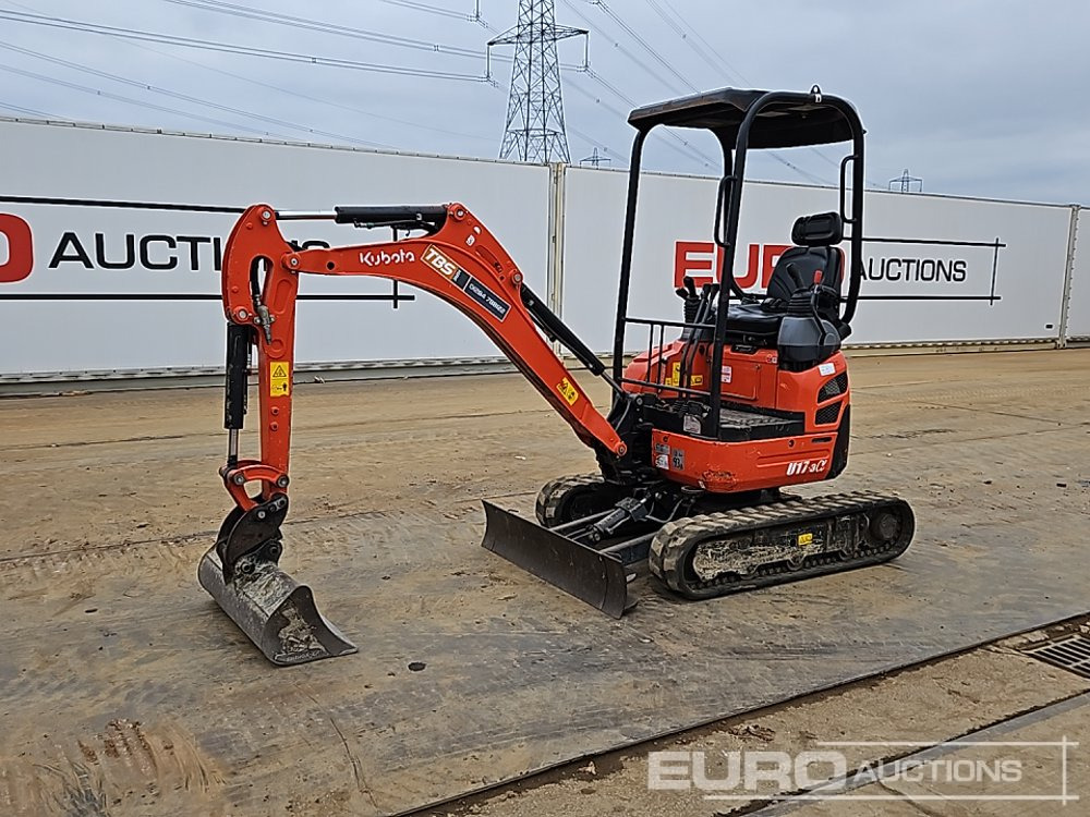 2020 Kubota U17-3A - Minigrävmaskin: bild 1 2020 Kubota U17-3A - Minigrävmaskin: bild 1