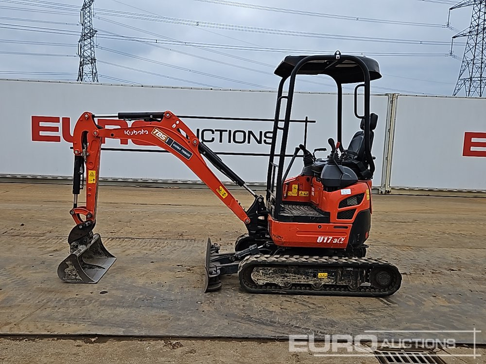 2020 Kubota U17-3A - Minigrävmaskin: bild 2 2020 Kubota U17-3A - Minigrävmaskin: bild 2