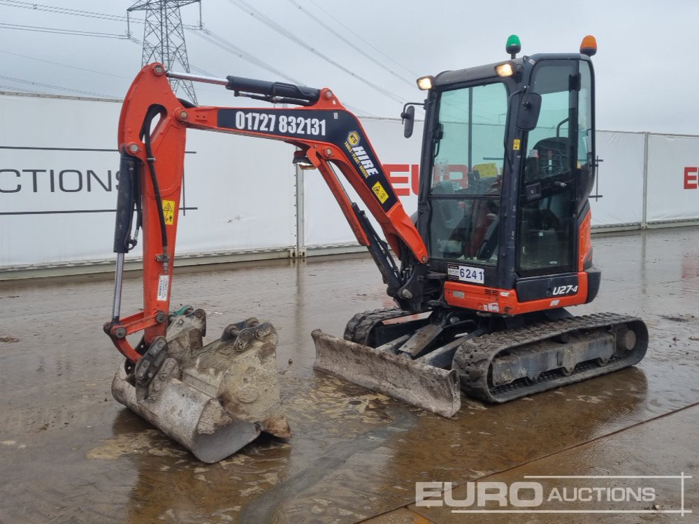 2020 Kubota U27-4 - Minigrävmaskin: bild 1 2020 Kubota U27-4 - Minigrävmaskin: bild 1