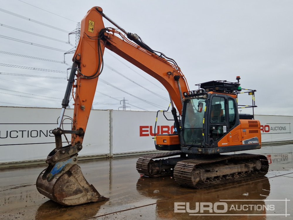 2021 Doosan DX140LC-5 - Bandgrävare: bild 1 2021 Doosan DX140LC-5 - Bandgrävare: bild 1