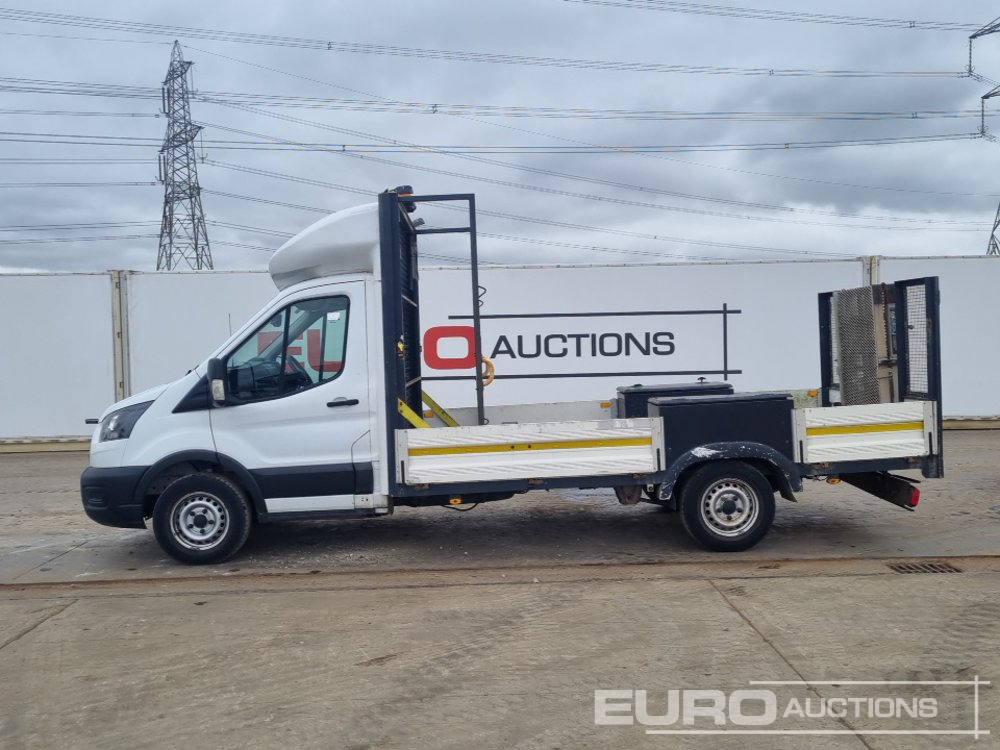 2021 Ford Transit 350 - Transportbil med flak: bild 2 2021 Ford Transit 350 - Transportbil med flak: bild 2