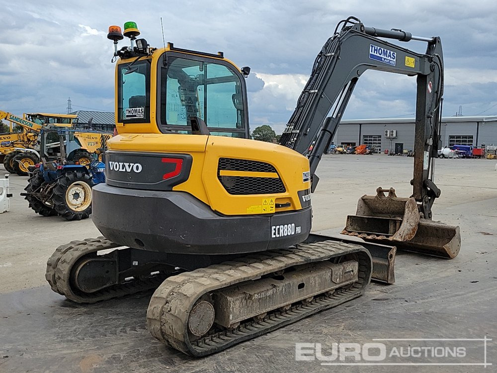 2021 Volvo ECR88D - Minigrävmaskin: bild 5 2021 Volvo ECR88D - Minigrävmaskin: bild 5