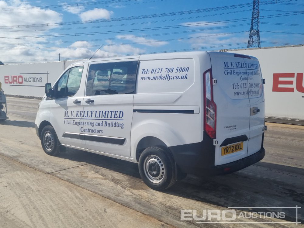 2022 Ford Transit Custom 300 - Dubbelhytt transportbil: bild 3 2022 Ford Transit Custom 300 - Dubbelhytt transportbil: bild 3