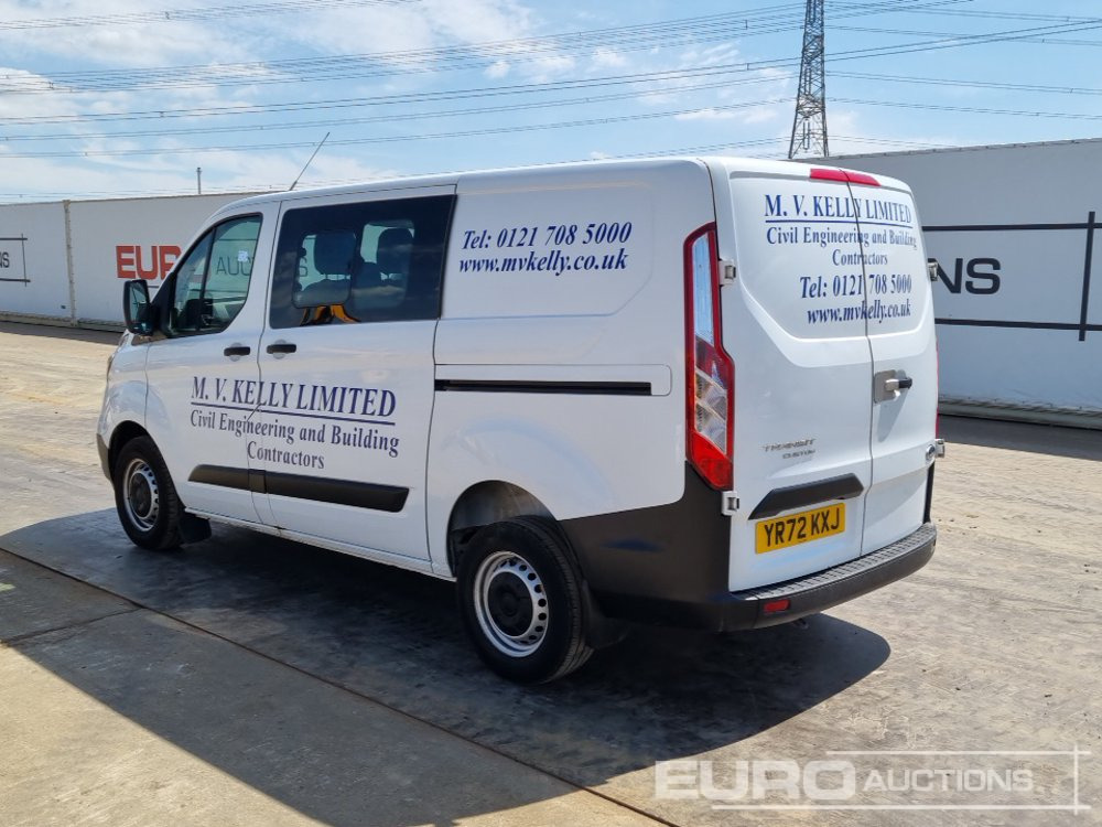 2022 Ford Transit Custom 300 - Dubbelhytt transportbil: bild 3 2022 Ford Transit Custom 300 - Dubbelhytt transportbil: bild 3