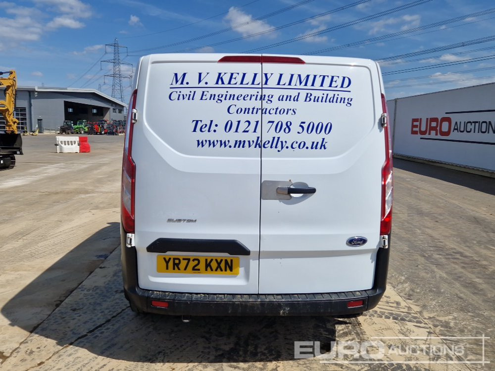 2022 Ford Transit Custom 300 - Dubbelhytt transportbil: bild 4 2022 Ford Transit Custom 300 - Dubbelhytt transportbil: bild 4