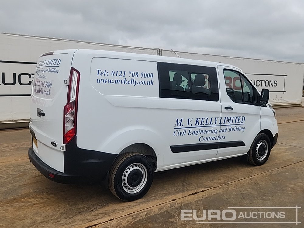 2022 Ford Transit Custom 300 - Dubbelhytt transportbil: bild 5 2022 Ford Transit Custom 300 - Dubbelhytt transportbil: bild 5