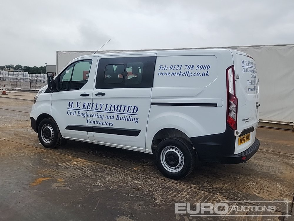 2022 Ford Transit Custom 300 - Dubbelhytt transportbil: bild 3 2022 Ford Transit Custom 300 - Dubbelhytt transportbil: bild 3