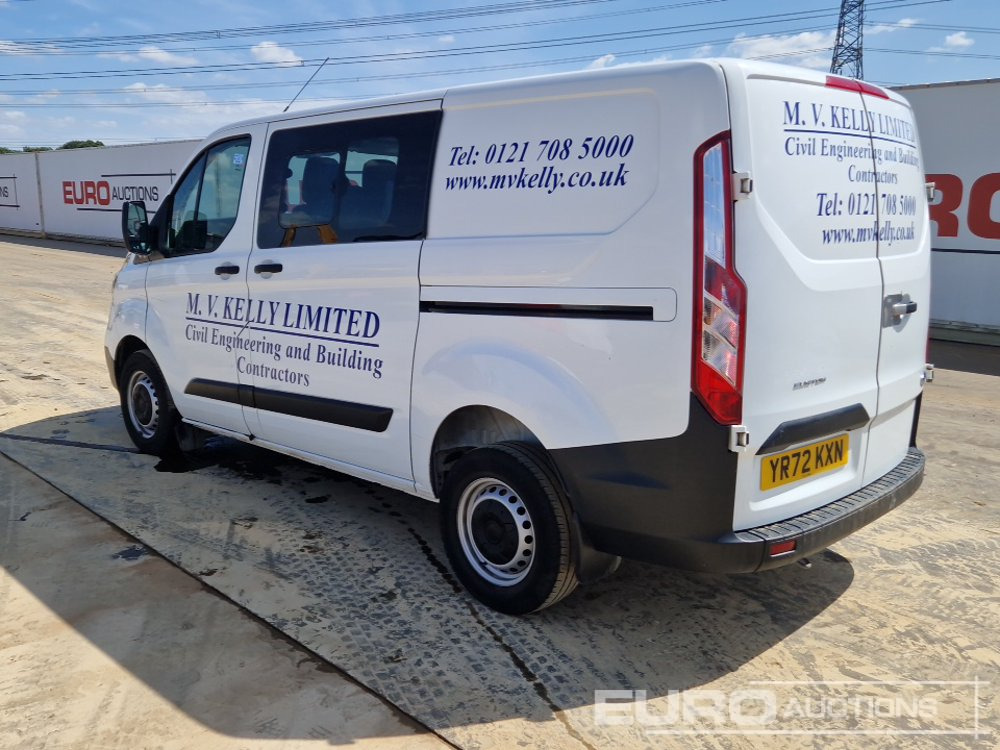 2022 Ford Transit Custom 300 - Dubbelhytt transportbil: bild 3 2022 Ford Transit Custom 300 - Dubbelhytt transportbil: bild 3