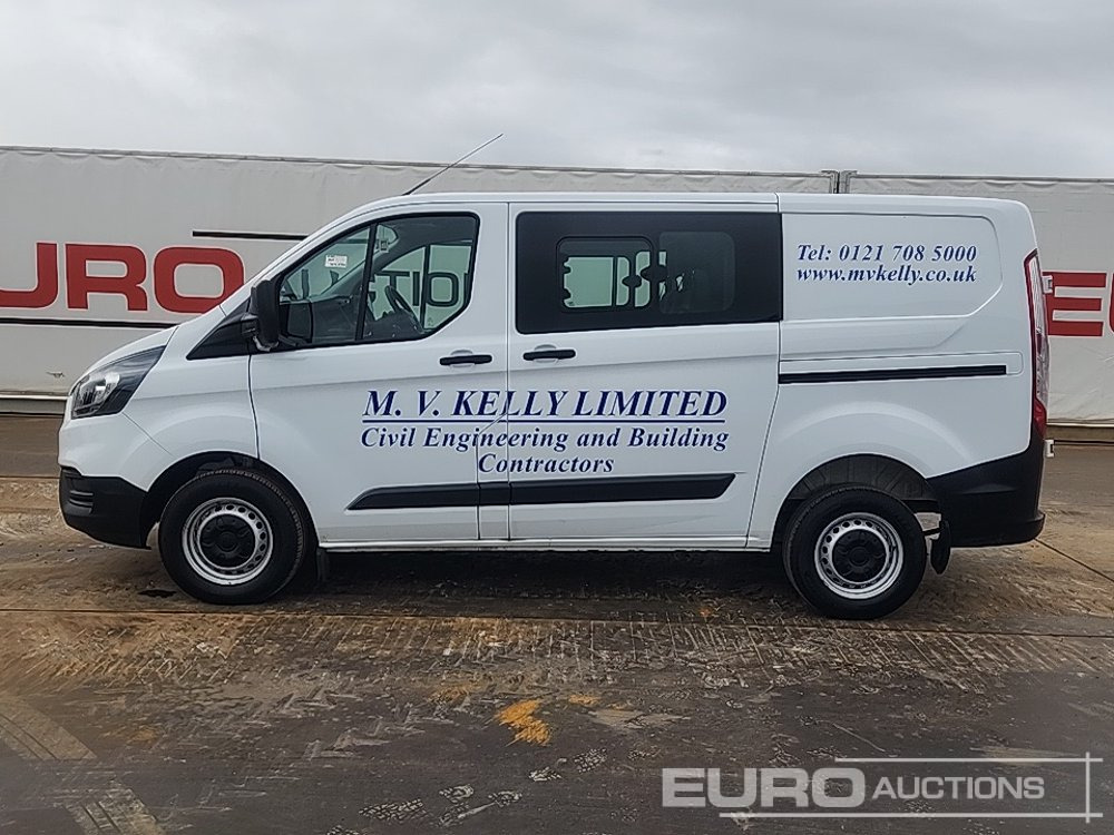 2022 Ford Transit Custom 300 - Dubbelhytt transportbil: bild 2 2022 Ford Transit Custom 300 - Dubbelhytt transportbil: bild 2