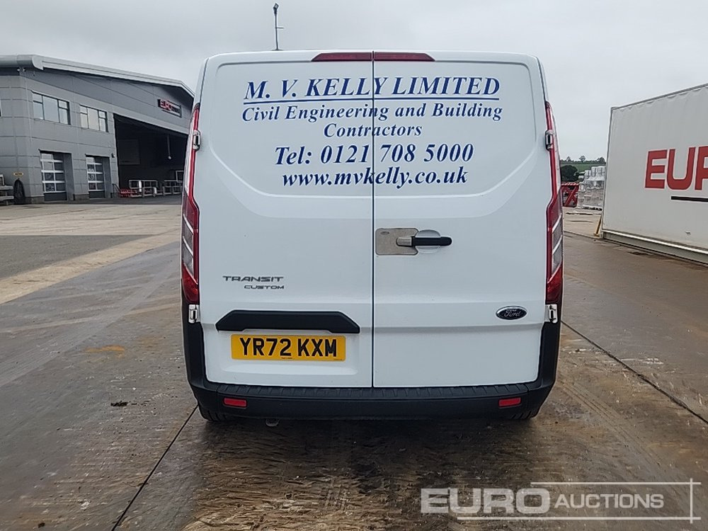 2022 Ford Transit Custom 300 - Dubbelhytt transportbil: bild 4 2022 Ford Transit Custom 300 - Dubbelhytt transportbil: bild 4