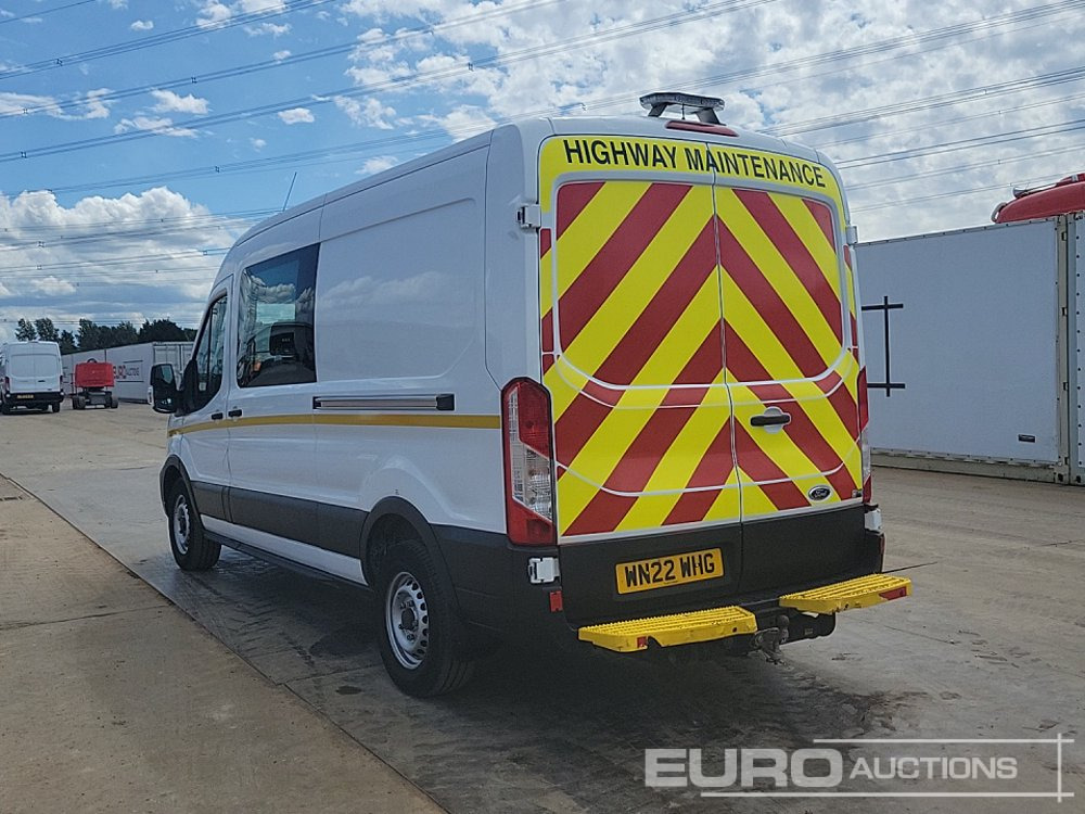 2022 Ford Transit - Dubbelhytt transportbil: bild 3 2022 Ford Transit - Dubbelhytt transportbil: bild 3