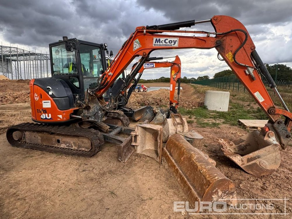 2022 Hitachi ZX48U-6 CLR - Minigrävmaskin: bild 4 2022 Hitachi ZX48U-6 CLR - Minigrävmaskin: bild 4