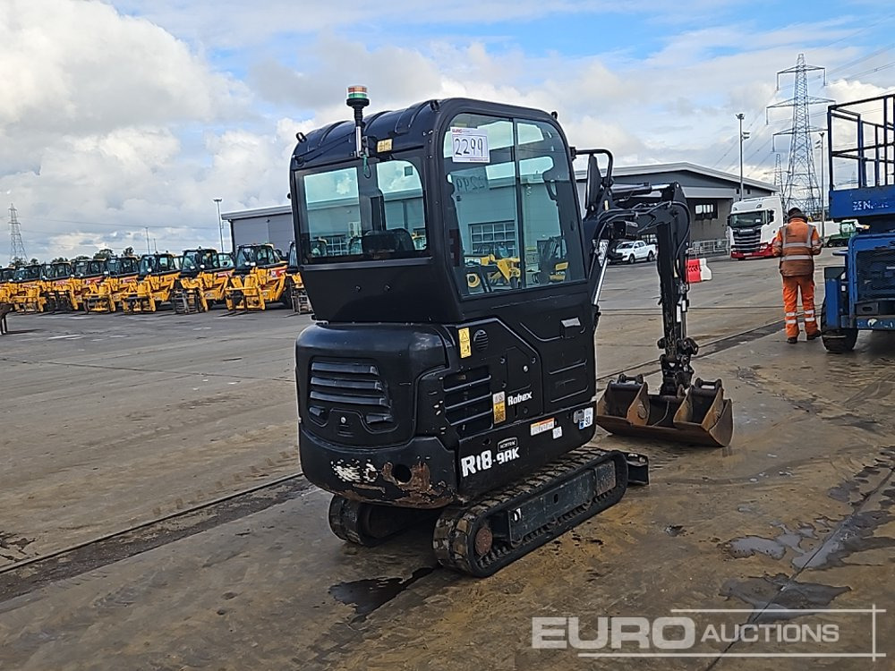 2022 Hyundai R18-9AK - Minigrävmaskin: bild 5 2022 Hyundai R18-9AK - Minigrävmaskin: bild 5