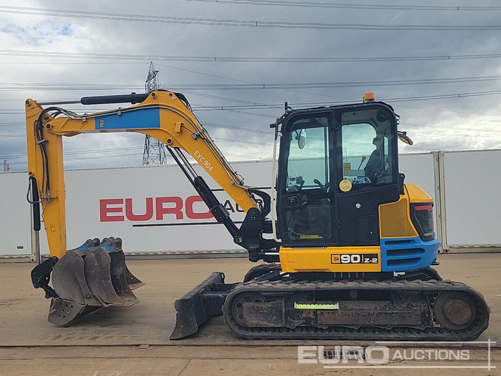 2022 JCB 90Z-2 - Minigrävmaskin: bild 2 2022 JCB 90Z-2 - Minigrävmaskin: bild 2