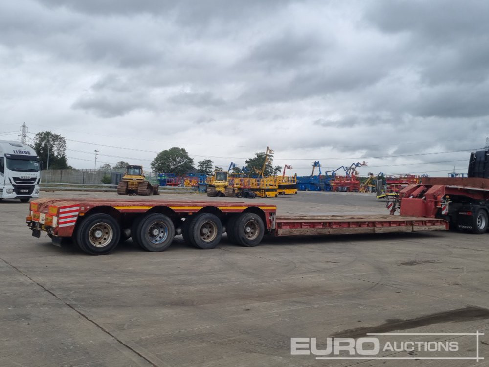 4 Axle Drop Neck Low Loader Trailer, Power Steer, 3" Pin - Låg lastare semitrailer: bild 5 4 Axle Drop Neck Low Loader Trailer, Power Steer, 3" Pin - Låg lastare semitrailer: bild 5