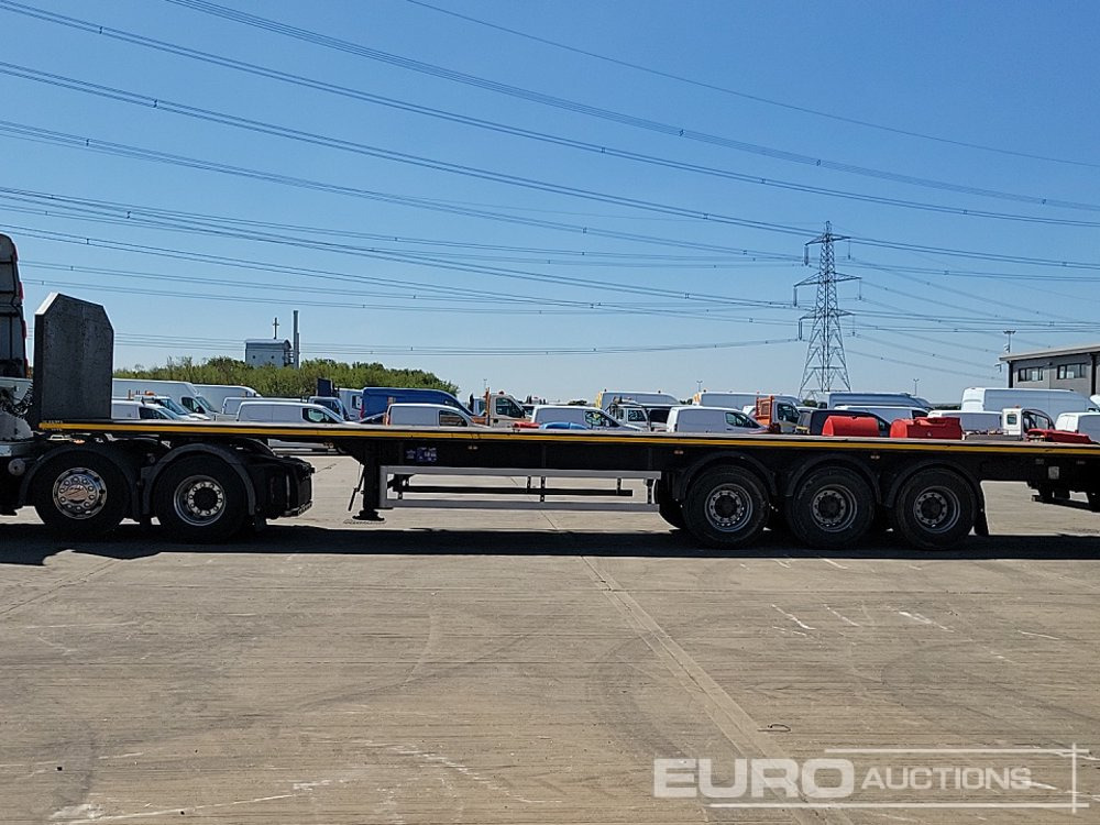 Cartwright Tri Axle Flatbed Trailer - Flaktrailer: bild 2 Cartwright Tri Axle Flatbed Trailer - Flaktrailer: bild 2