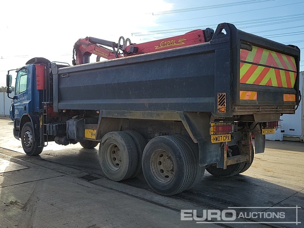 DAF CF75 310 - Tippbil lastbil, Kranbil: bild 3 DAF CF75 310 - Tippbil lastbil, Kranbil: bild 3