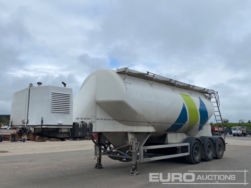 Feldbinder Tri Axle Cement Trailer, BPW Axles - Tanktrailer: bild 1 Feldbinder Tri Axle Cement Trailer, BPW Axles - Tanktrailer: bild 1
