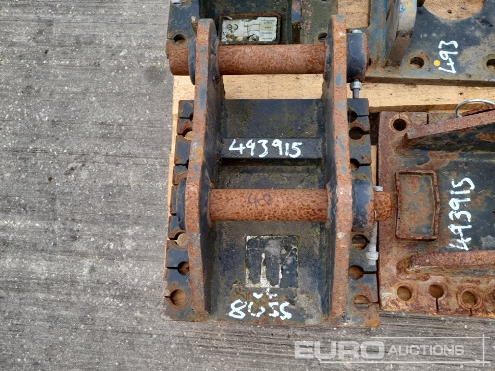 Hydraulisk hammare Headstock 30-35mm Pin to suit Mini Excavator (5 of): bild 9