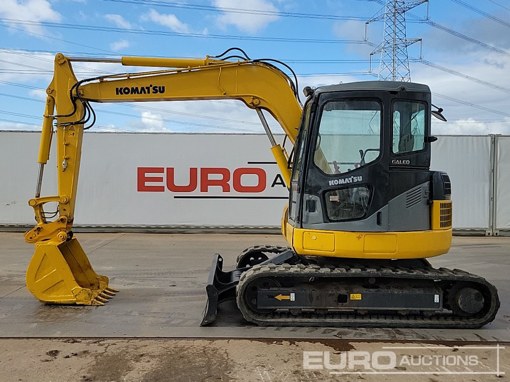 Komatsu PC78US-6 - Minigrävmaskin: bild 2 Komatsu PC78US-6 - Minigrävmaskin: bild 2