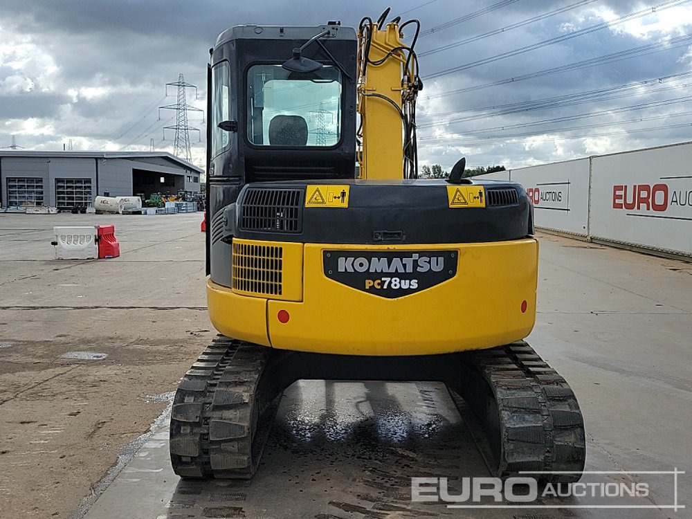 Komatsu PC78US-6 - Minigrävmaskin: bild 4 Komatsu PC78US-6 - Minigrävmaskin: bild 4