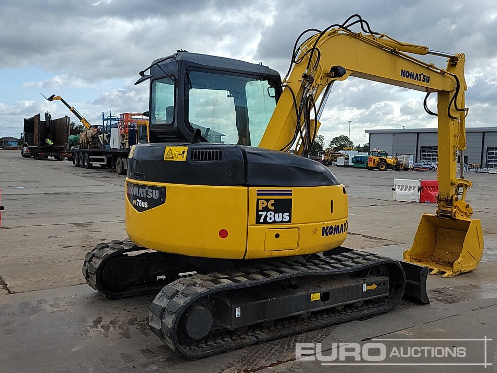 Komatsu PC78US-6 - Minigrävmaskin: bild 5 Komatsu PC78US-6 - Minigrävmaskin: bild 5