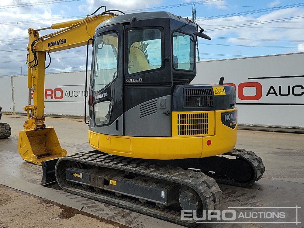 Komatsu PC78US-6 - Minigrävmaskin: bild 3 Komatsu PC78US-6 - Minigrävmaskin: bild 3