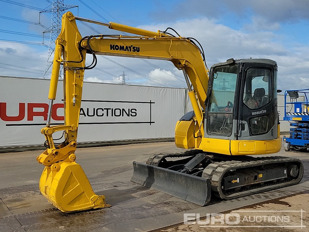 Komatsu PC78US-6 - Minigrävmaskin: bild 1 Komatsu PC78US-6 - Minigrävmaskin: bild 1