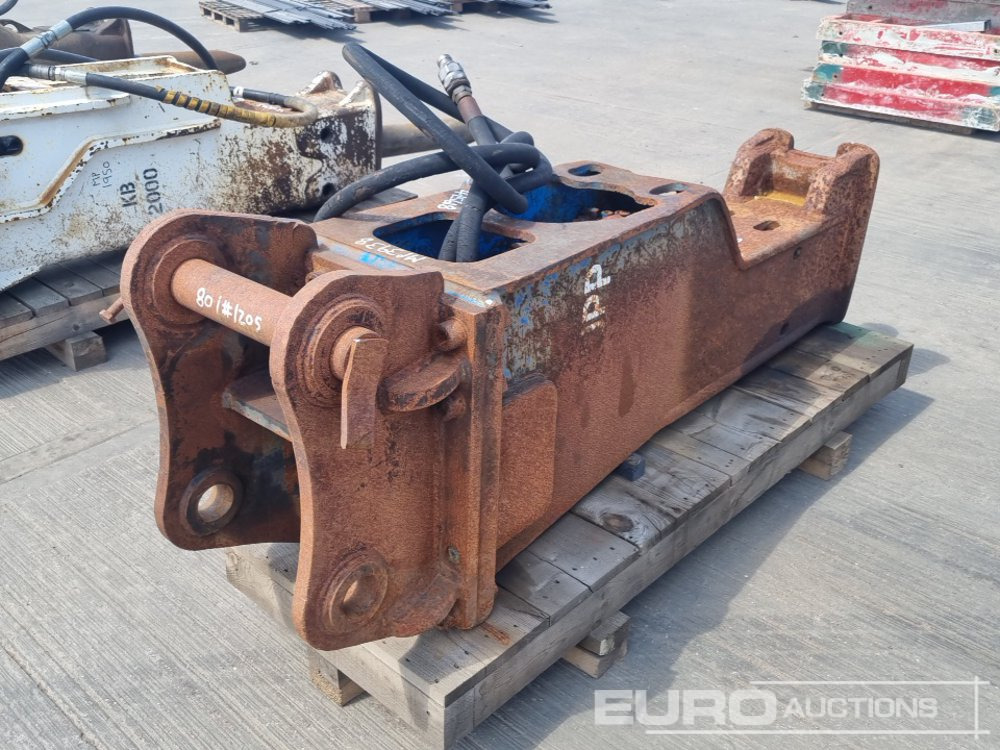 Krupp HM960 - Hydraulisk hammare: bild 5 Krupp HM960 - Hydraulisk hammare: bild 5