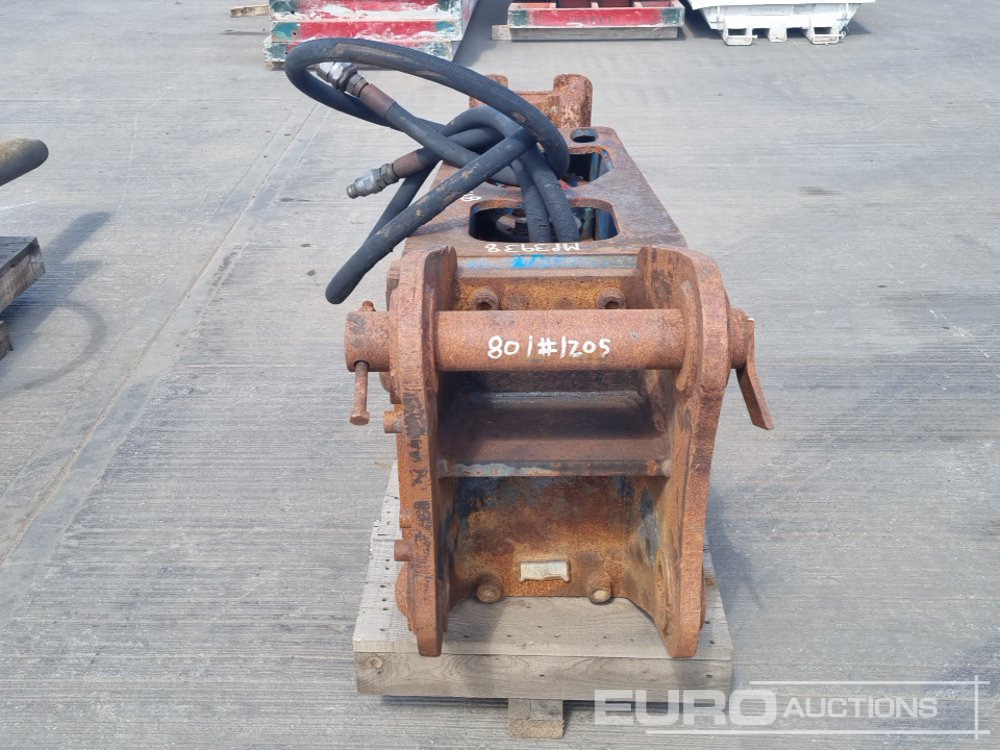 Krupp HM960 - Hydraulisk hammare: bild 4 Krupp HM960 - Hydraulisk hammare: bild 4