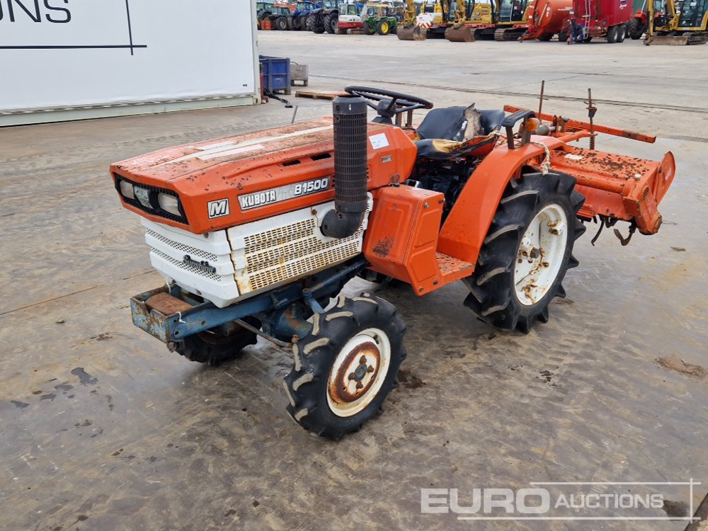 Kubota B1500 - Minitraktor: bild 1 Kubota B1500 - Minitraktor: bild 1