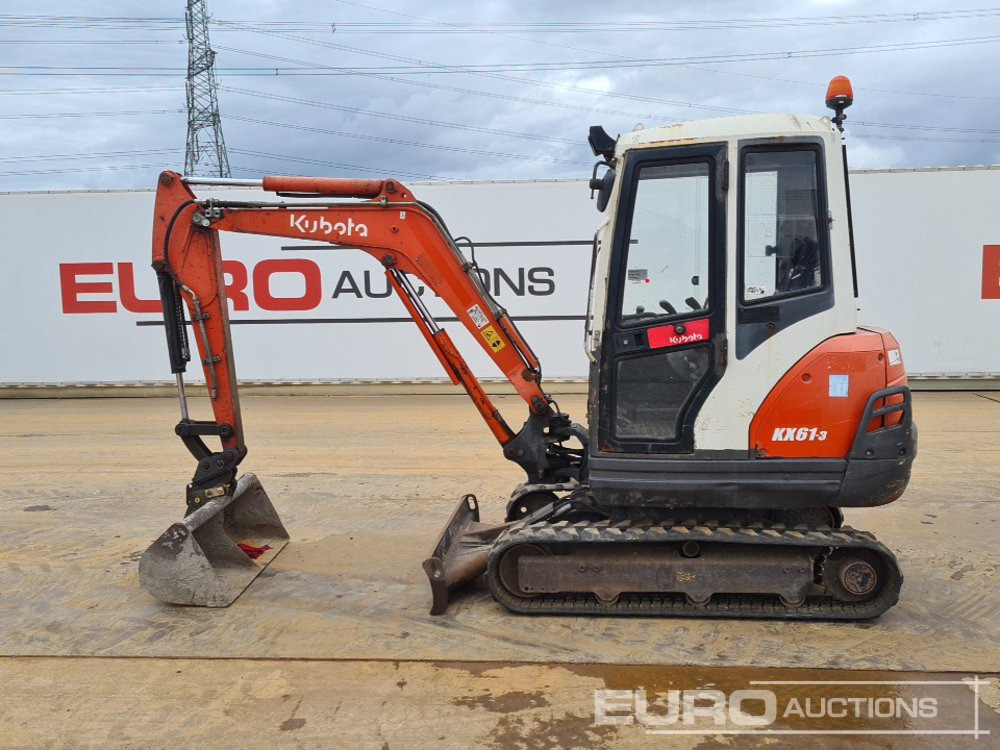 Kubota KX61-3 - Minigrävmaskin: bild 2 Kubota KX61-3 - Minigrävmaskin: bild 2